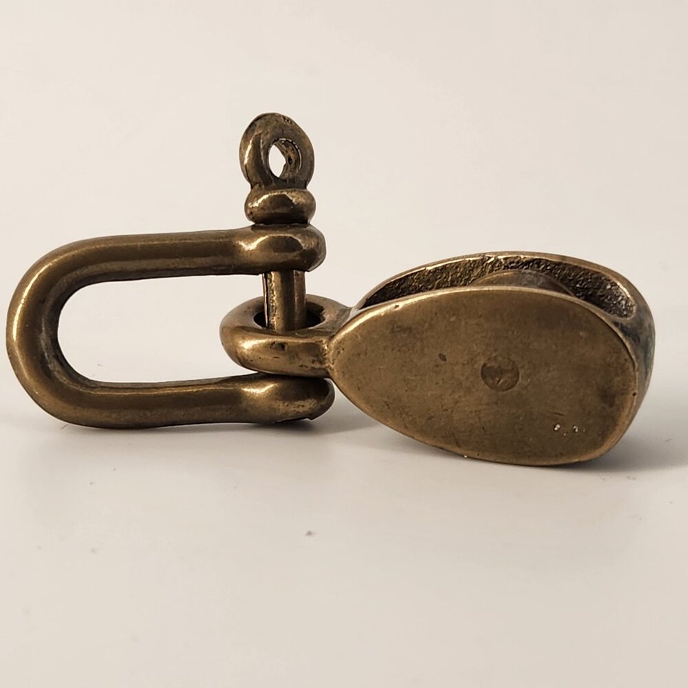 Vintage Block and Tackle - Miniature (Used as Key Chain)